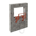 Мусоросброс кронштейн универсальный - stroymarket66.ru - Ростов-на-Дону