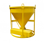 Бадья для бетона БН 1,0 м3 низкая c лотком - stroymarket66.ru - Ростов-на-Дону