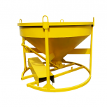 Бадья для бетона БН 1,5 м3 низкая с лотком - stroymarket66.ru - Ростов-на-Дону