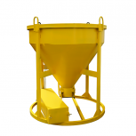 Бадья для бетона БН 1,0 м3 низкая c лотком - stroymarket66.ru - Ростов-на-Дону