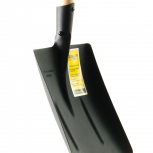 Лопата автомобильная совковая песочная (тип1) с деревянным черенком и ручкой - stroymarket66.ru - Ростов-на-Дону