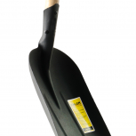 Лопата большая совковая с деревянным черенком 960 мм и ручкой - stroymarket66.ru - Ростов-на-Дону