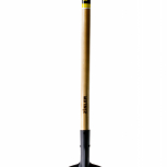 Лопата совковая снегоуборочная с деревянным черенком 740 мм и ручкой - stroymarket66.ru - Ростов-на-Дону