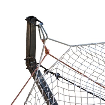 Защитно-улавливающая сетка (ЗУС) комплект кронштейн и 2 опоры с креплением - stroymarket66.ru - Ростов-на-Дону