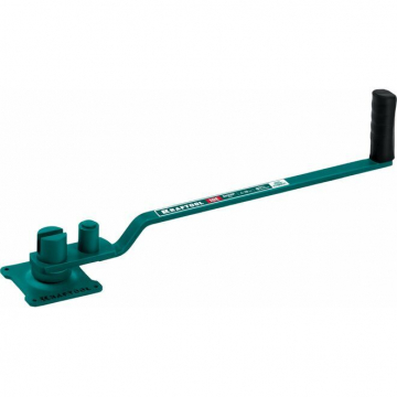 Ручной станок для гибки арматуры KRAFTOOL 10 E, острый гиб, на подшипнике - stroymarket66.ru - Ростов-на-Дону