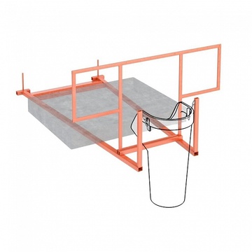 Мусоросброс кронштейн крышевой - stroymarket66.ru - Ростов-на-Дону