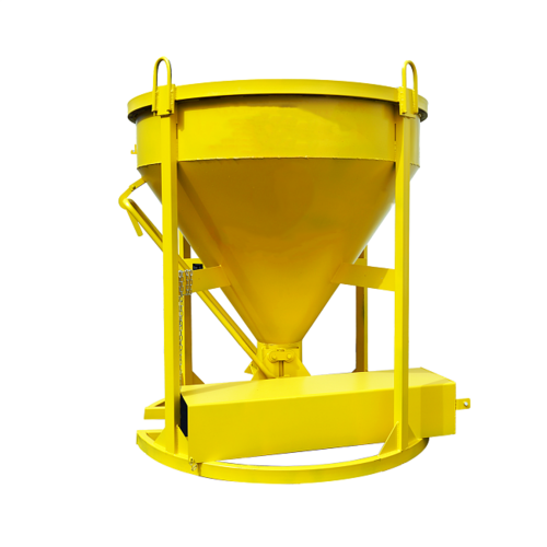 Бадья для бетона БН 1,0 м3 низкая c лотком - stroymarket66.ru - Ростов-на-Дону