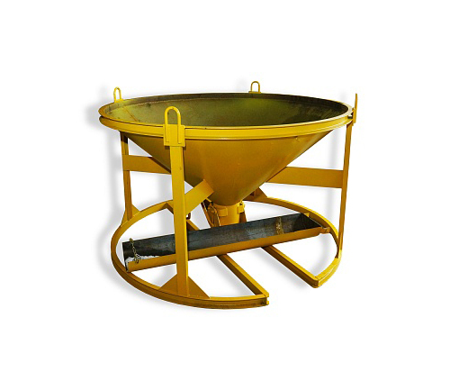 Бадья для бетона БН 0,75 м3 с лотком - stroymarket66.ru - Ростов-на-Дону