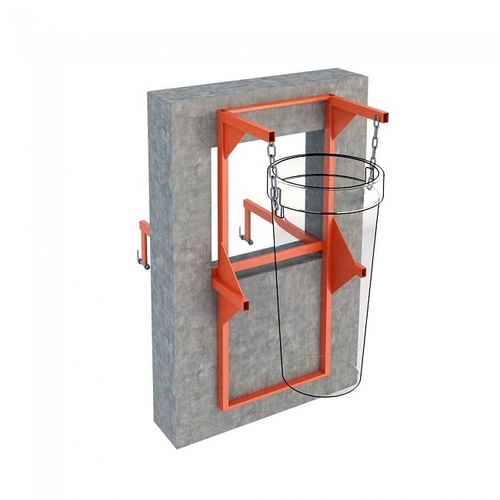 Мусоросброс кронштейн стеновой (оконный) - stroymarket66.ru - Ростов-на-Дону