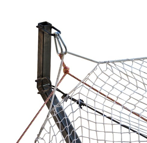 Защитно-улавливающая сетка (ЗУС) комплект кронштейн и 2 опоры с креплением - stroymarket66.ru - Ростов-на-Дону